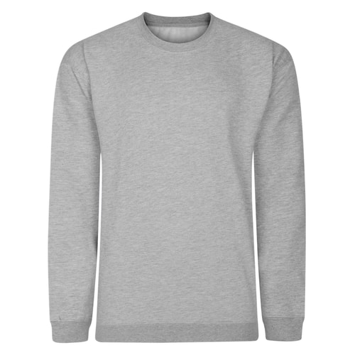 Bigdude Essentials Jumper Grey Marl